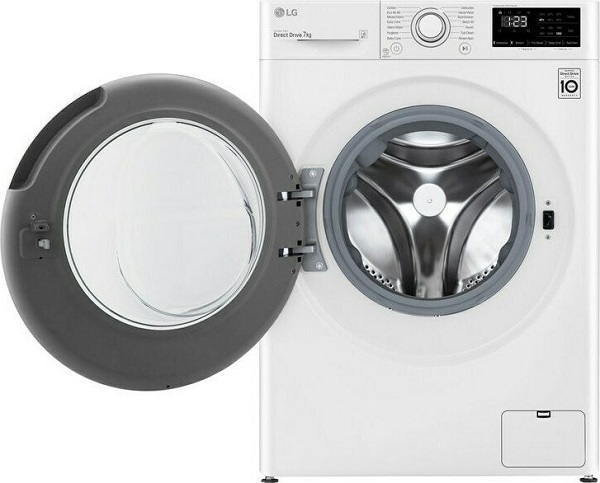 LG F2WV3S7N3E Πλυντήριο Ρούχων 7KG Slim 2