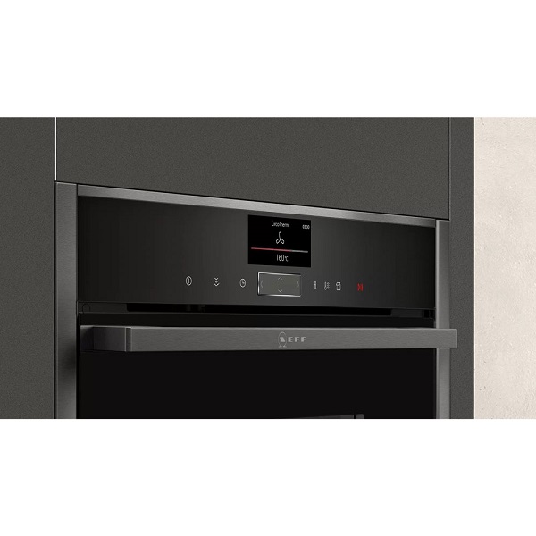 NEFF N70 Compact εντοιχιζόμενος φούρνος με λειτουργία μικροκυμάτων C17MR02G0 2