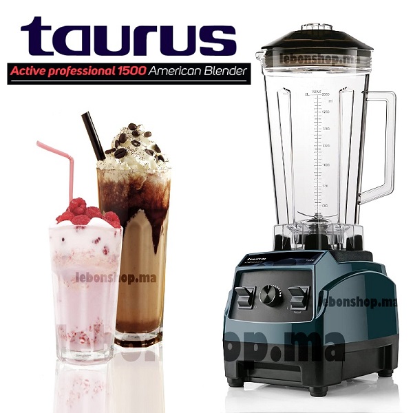 TAURUS Μπλέντερ 1500W Μαύρο 91243000-JB1501