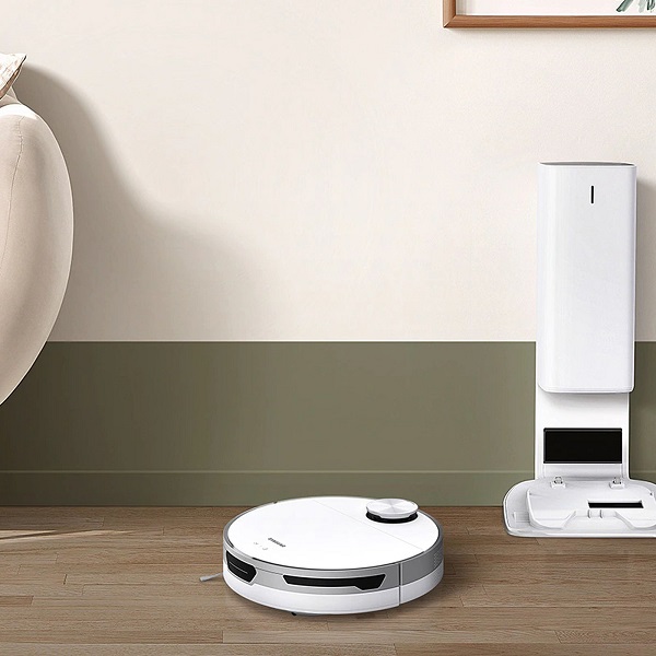 Samsung Σκούπα Ρομπότ με Χαρτογράφηση και Wi-Fi Λευκή VR30T85513W