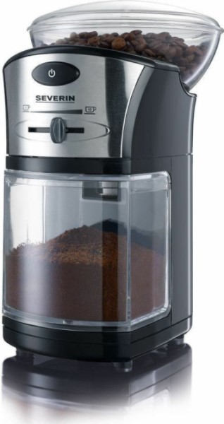 Severin KM 3874 Ηλεκτρικός Μύλος Καφέ 100W με Χωρητικότητα 150gr Μαύρος