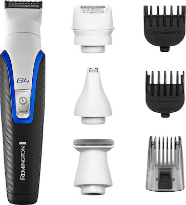 Remington Graphite Series G4 Σετ Επαναφορτιζόμενης Κουρευτικής Μηχανής Black/White PG4000