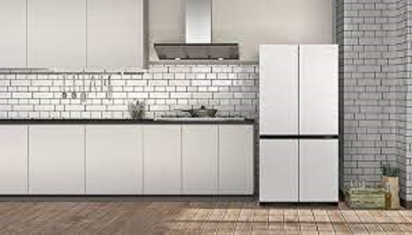 Hitachi Four Door Refrigerator Matte Glass White Deluxe RWB640VRU0XMGW