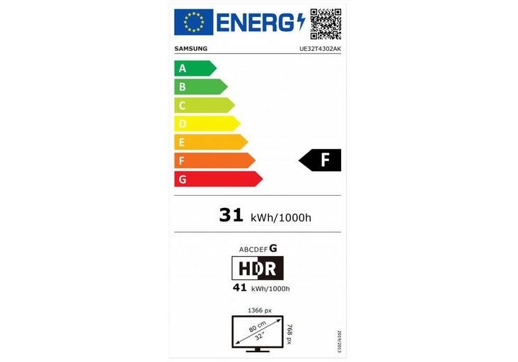 SAMSUNG Smart HD TV UE32T4302AKXXH 32″ 3