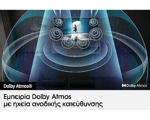 SAMSUNG QE77S95CATXXH QD OLED 4K Smart Τηλεόραση, 77" 4