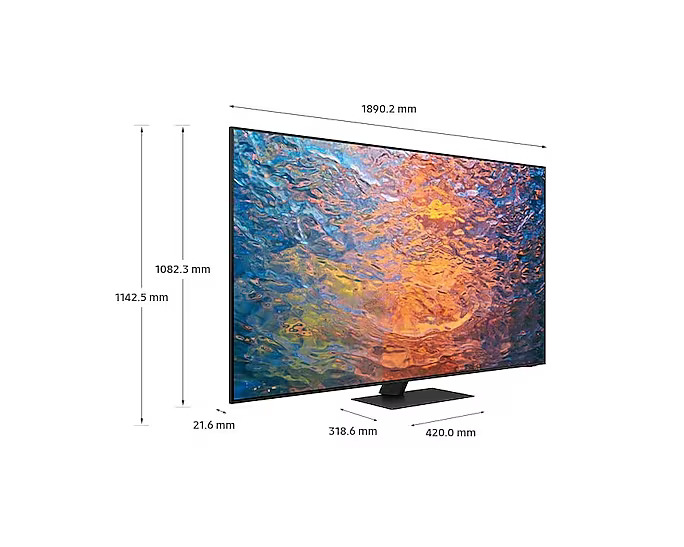SAMSUNG QE85QN95CATXXH Neo QLED 4K Smart TV, 85″ 3