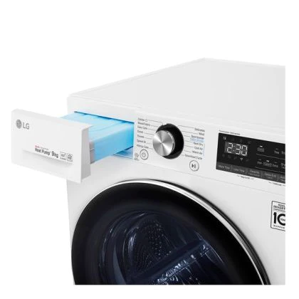 Lg RC90V9AV2W Clothes Dryer 9Kg , A+++ 3