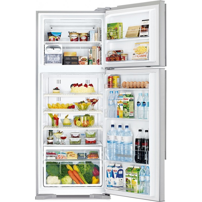 Hitachi R-V541PRU0PWH Double Door Refrigerator