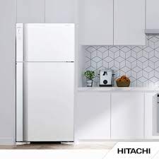 Hitachi R-V541PRU0PWH Double Door Refrigerator