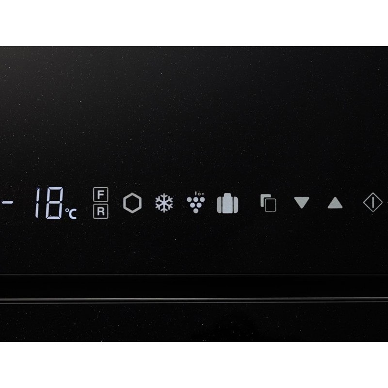 SHARP SJ-YG740G-BK Ψυγείο Δίπορτο Μαύρο γυαλί