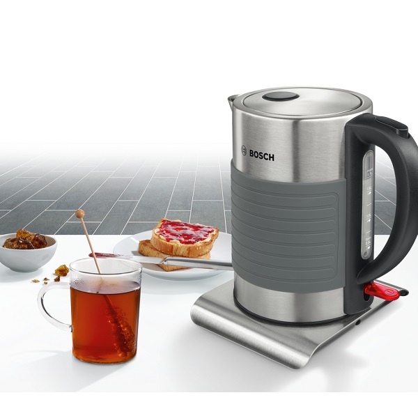 BOSCH TWK7S05 Electric kettle, Grey/Black 2