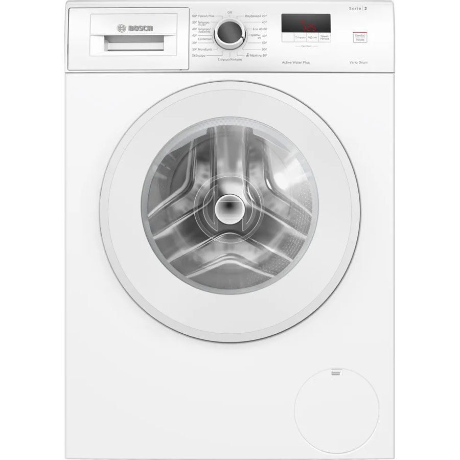 BOSCH WGE03400GR Πλυντήριο Ρούχων 8kg, Άσπρο